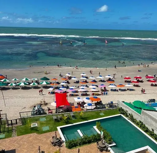 Flat De Luxo Beira-Mar Em Porto De Galinhas