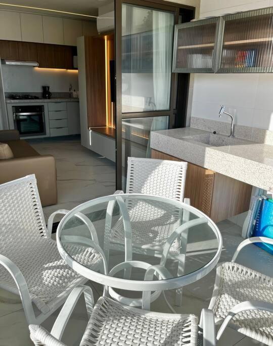 Apartamento Flat De Luxo Beira-mar Em